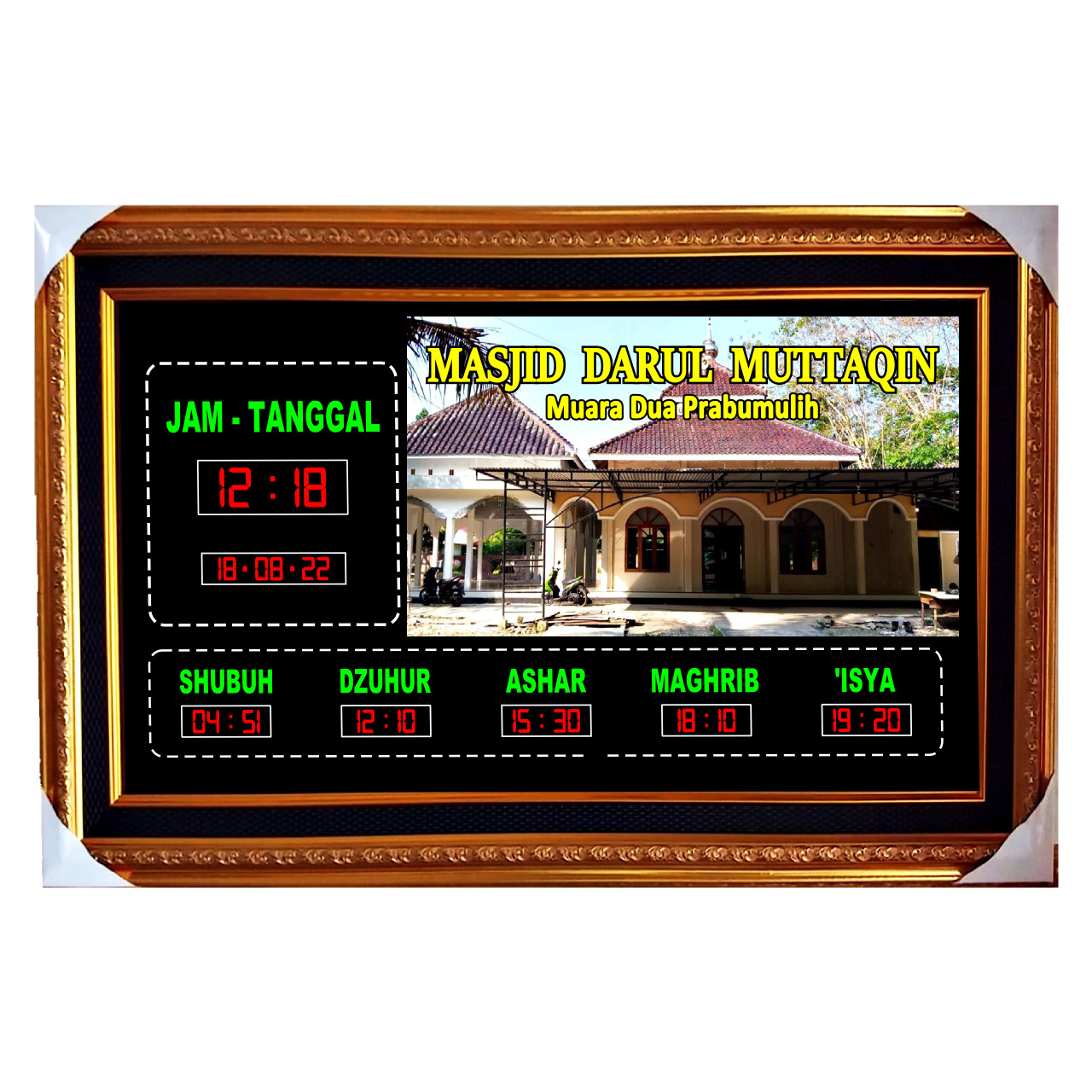 jam masjid 1